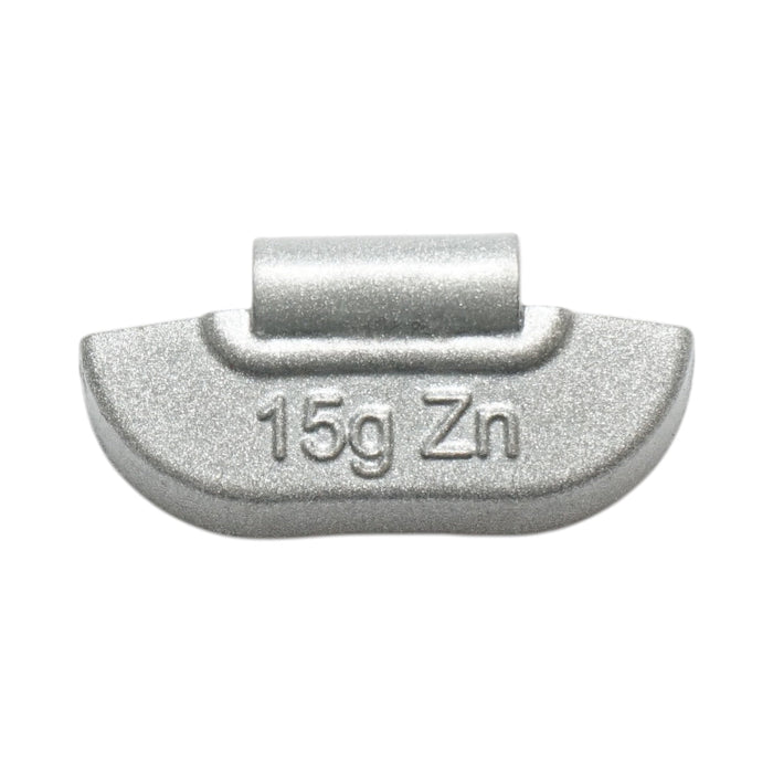 Contrappesi in zinco da 15 g per equilibratura ruote, 100 pezzi/scatola