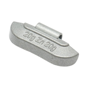 Contrappesi in zinco da 20 g per equilibratura ruote, 100 pezzi/scatola