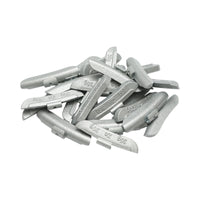 Contrappesi in zinco da 35 g per equilibratura ruote, 50 pezzi/scatola