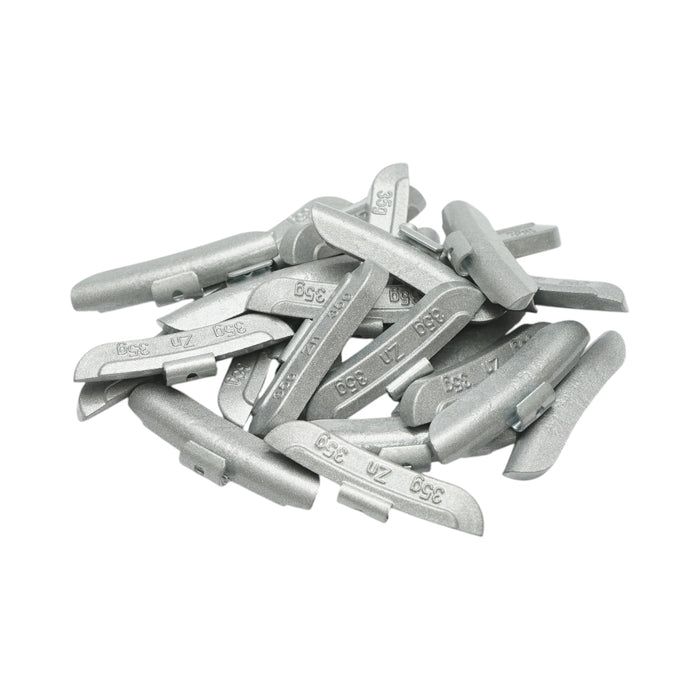 Contrappesi in zinco da 35 g per equilibratura ruote, 50 pezzi/scatola