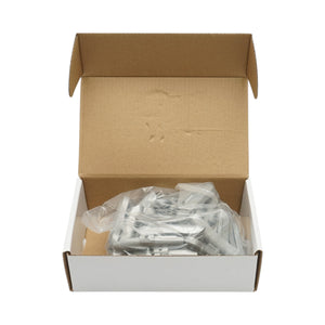 Contrappesi in zinco da 40 g per equilibratura ruote, 50 pezzi/scatola