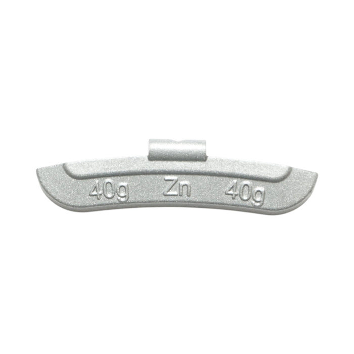 Contrappesi in zinco da 40 g per equilibratura ruote, 50 pezzi/scatola