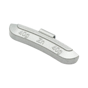 Contrappesi in zinco da 40 g per equilibratura ruote, 50 pezzi/scatola