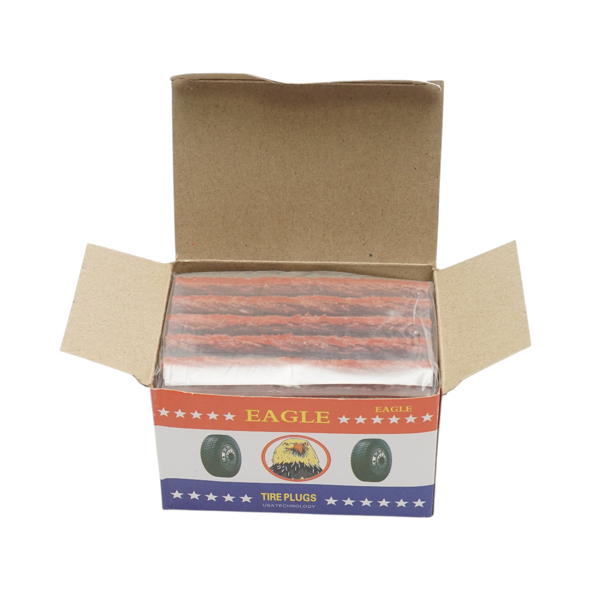 Cordoncino per vulcanizzazione pneumatici, lunghezza 100 mm, diametro Ø 6 mm, 60 pezzi per confezione.