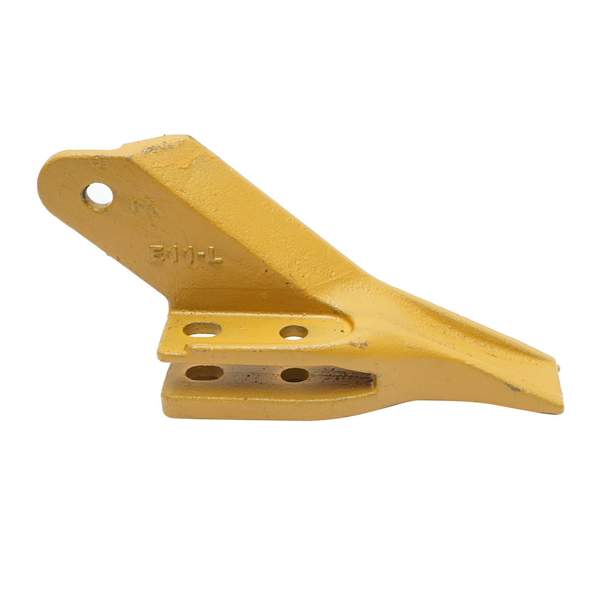 Dente della benna lato sinistro per miniescavatore Komatsu, Caterpillar, JCB codice OEM E11L