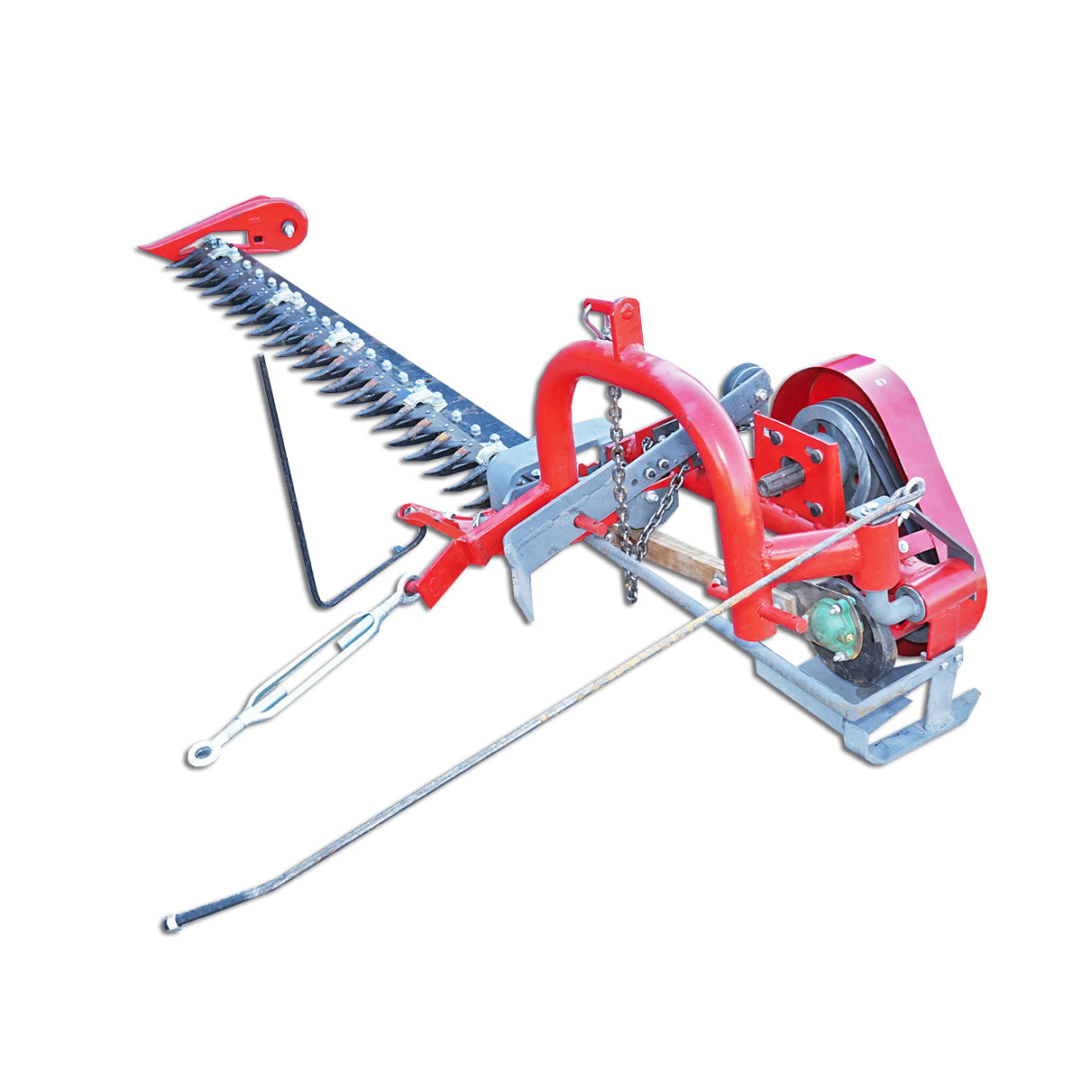 Falciatrice laterale con lama doppia, larghezza 1,6 m, 18–30 CV, cardano incluso