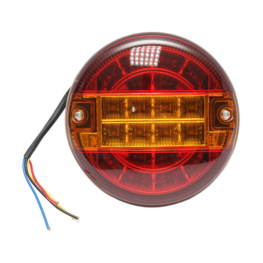 Fanale posteriore rotondo per camion/rimorchio con LED 139 mm, 12/24 V Breckner Germany