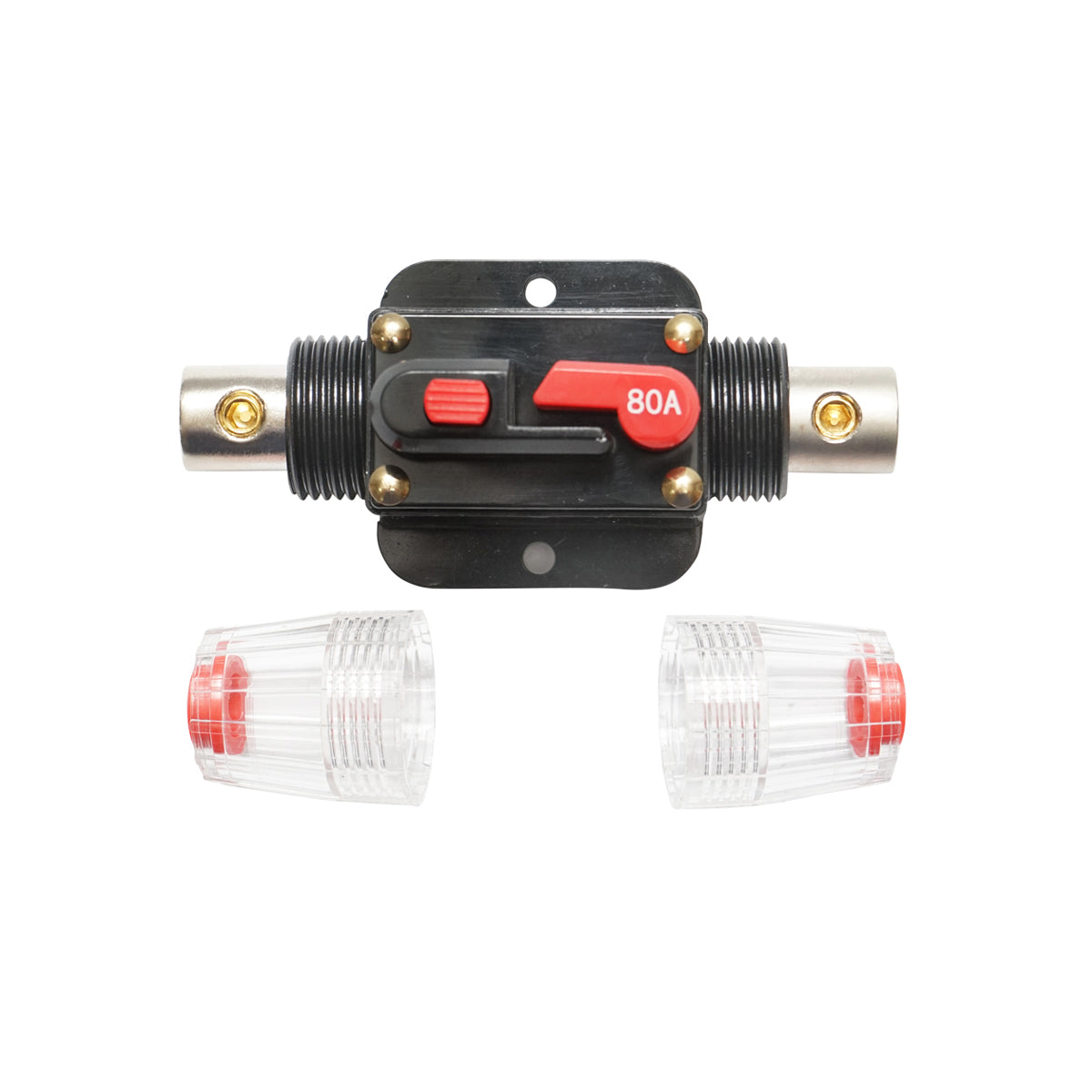 Fusibile automatico con pulsante di ripristino 80A Breckner Germany