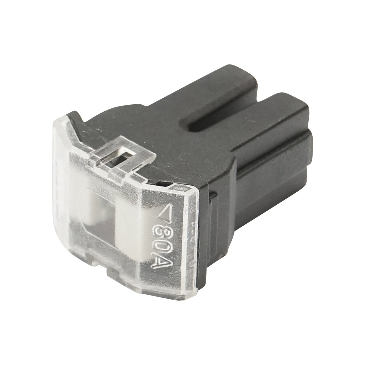 Fusibile per auto tipo femmina, nero 80Amp