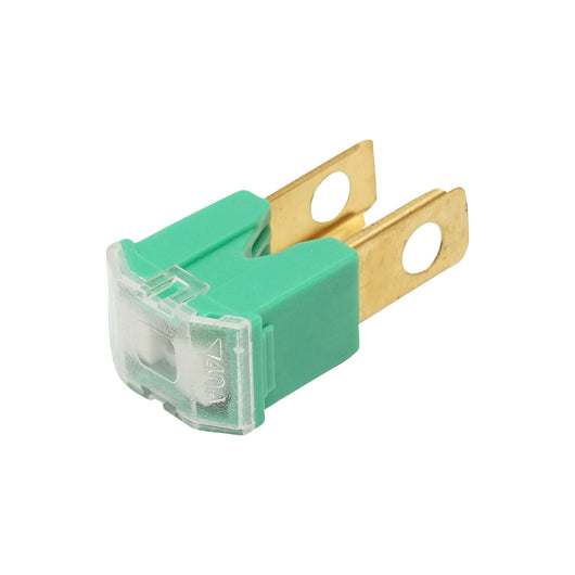 Fusibile per auto tipo maschio verde 40 Amp