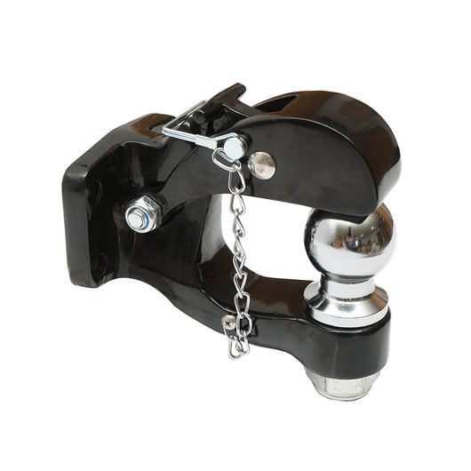 Gancio di traino con bullone, sfera e fermo di sicurezza, peso massimo 3000Kg