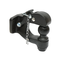 Gancio di traino con bullone, sfera e fermo di sicurezza, peso massimo 3000Kg