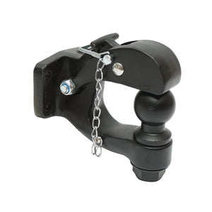 Gancio di traino con bullone, sfera e fermo di sicurezza, peso massimo 3000Kg