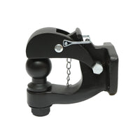 Gancio di traino con bullone, sfera e fermo di sicurezza, peso massimo 3000Kg