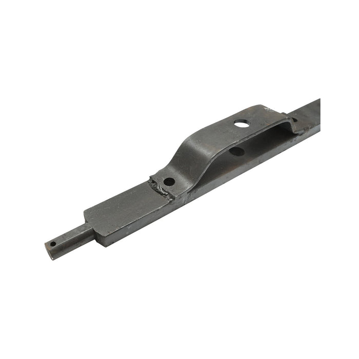 Gancio di traino doppio ancoraggio HEAVY DUTY 60x25x750mm