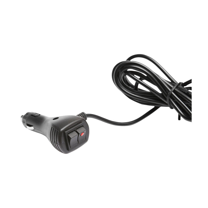 Girofaro LED rotondo con 240 LED – luce gialla, base magnetica, interruttore ON/OFF – 12V/24V Breckner Germany