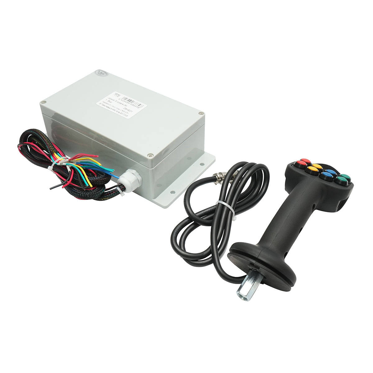 Joystick elettrico 8 pulsanti con modulo di controllo 24V