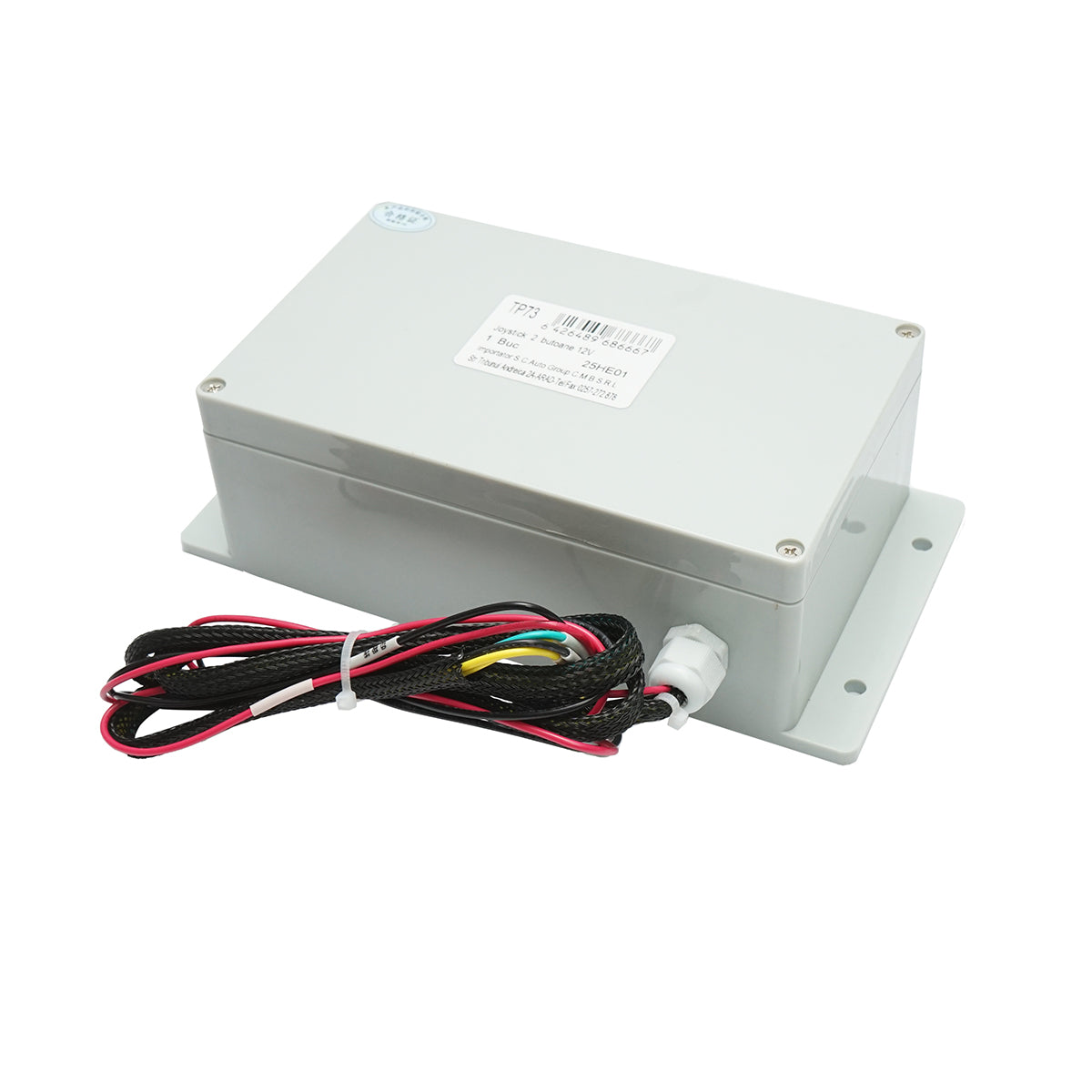 Joystick elettrico a 2 pulsanti con modulo di controllo 12V