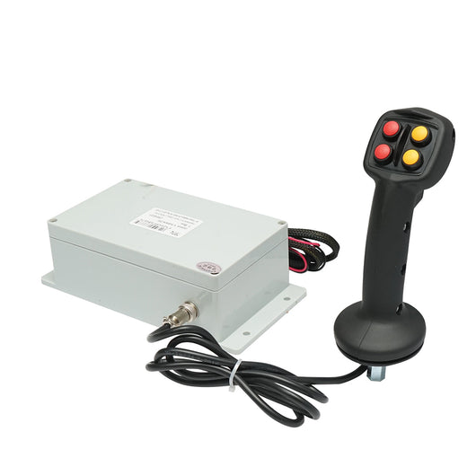Joystick elettrico a 4 pulsanti con modulo di controllo 24V