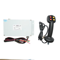 Joystick elettrico a 4 pulsanti con modulo di controllo 24V