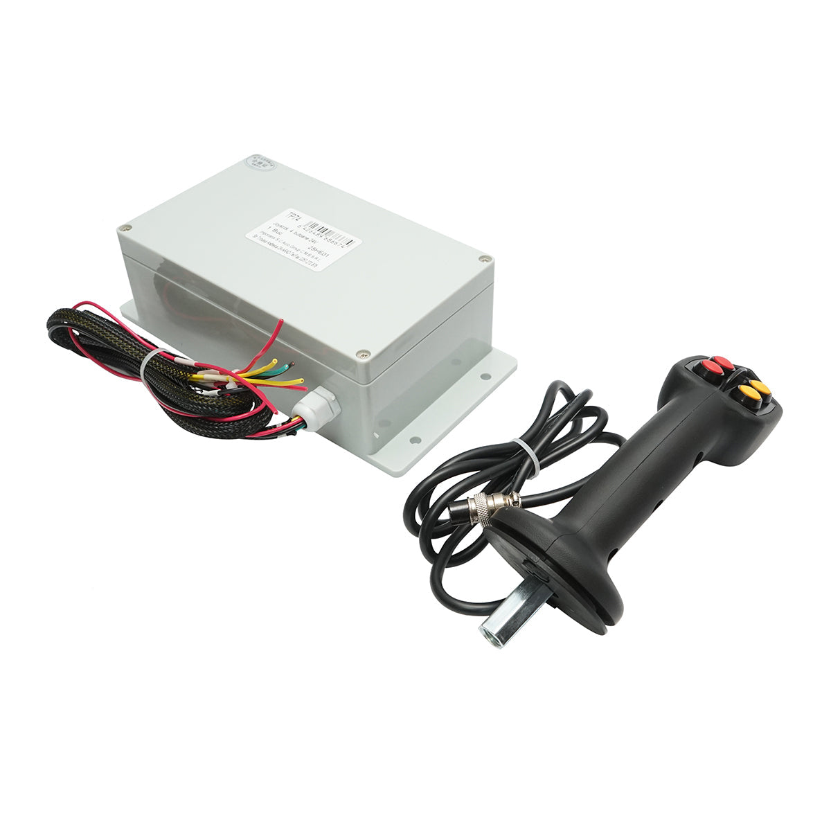 Joystick elettrico a 4 pulsanti con modulo di controllo 24V
