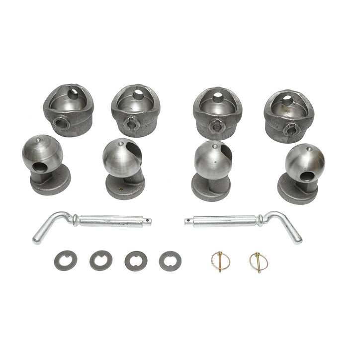 Kit dado di ribaltamento rimorchio 85mm