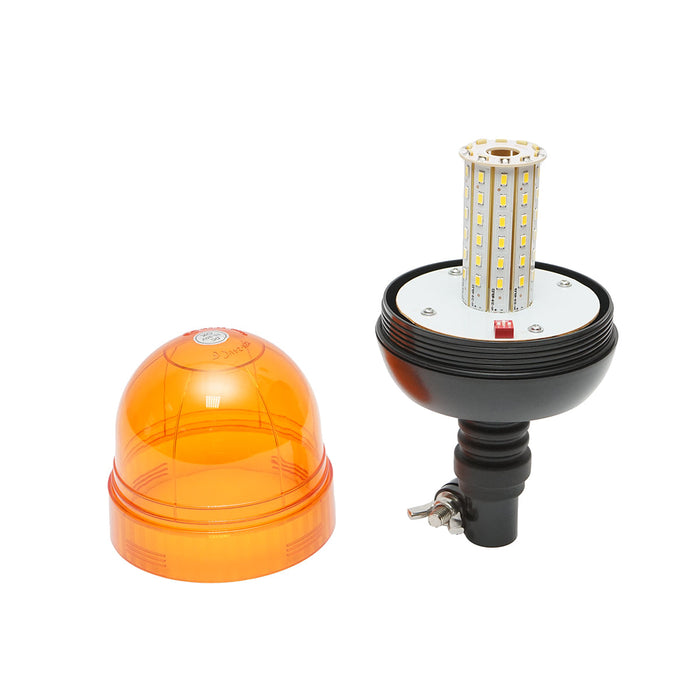 Lampeggiante LED 12–24V per supporto con 3 funzioni, IP65