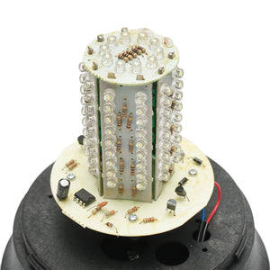 Lampeggiante LED 24V con base magnetica e alimentazione da accendisigari