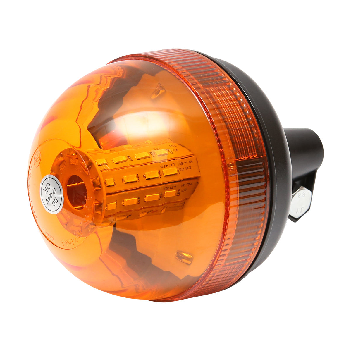 Lampeggiante LED con 40 SMD 12–24V per montaggio su piede