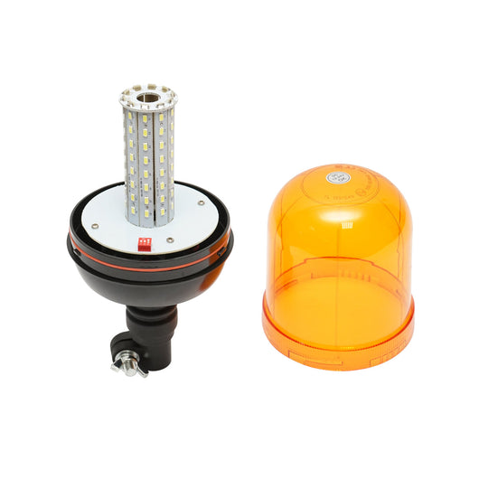 Lampeggiante LED con 80 SMD 12–24V per montaggio su piede