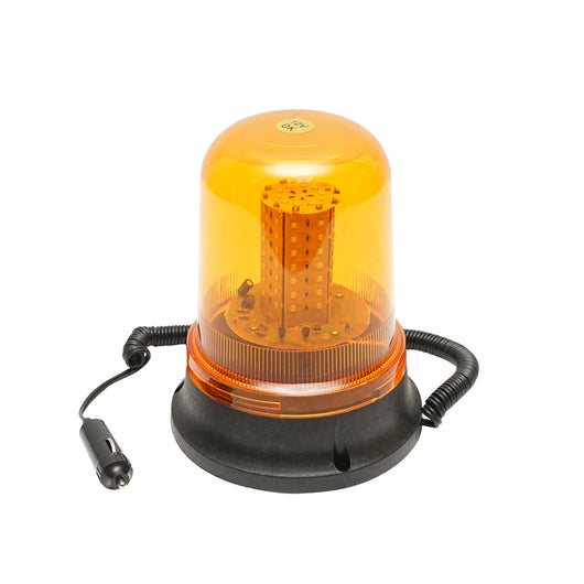 Lampeggiante LED/SMD 12V con base magnetica e spina accendisigari