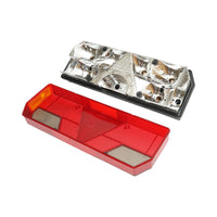 Luce freno posteriore destra 12/24V con 8 funzioni 422x148x75mm Breckner Germany