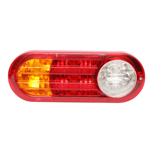 Luce freno posteriore ovale con striature 4 funzioni Breckner Germany