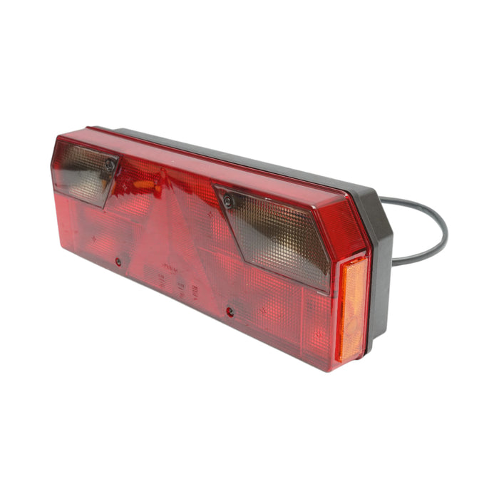 Luce freno posteriore sinistra 12/24V con 8 funzioni 422x148x75mm Breckner Germany