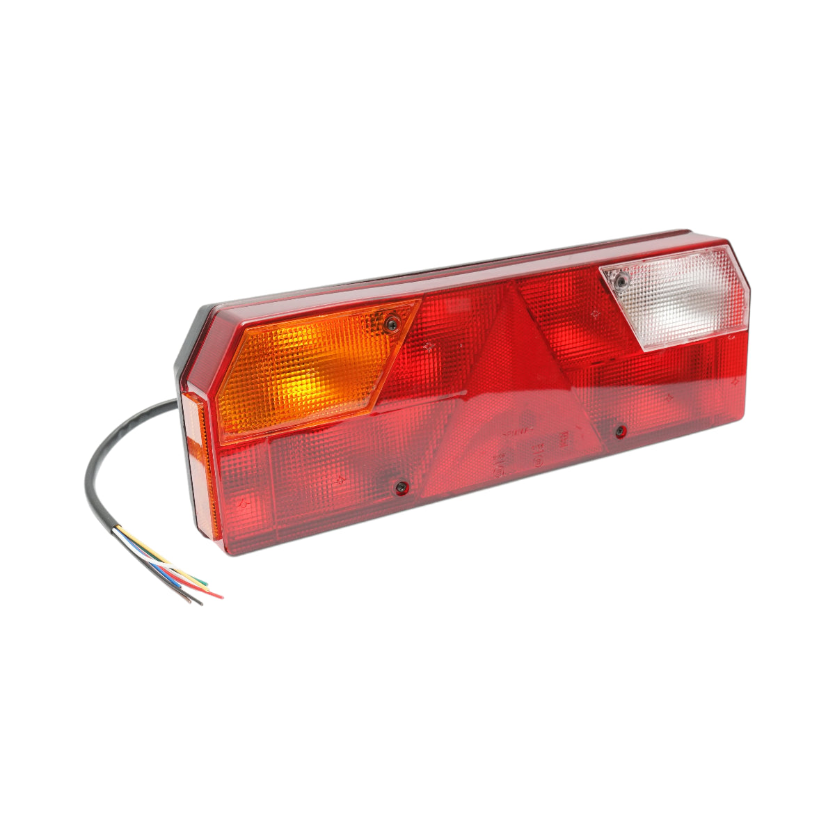 Luce freno posteriore sinistra 12/24V con 8 funzioni 422x148x75mm Breckner Germany