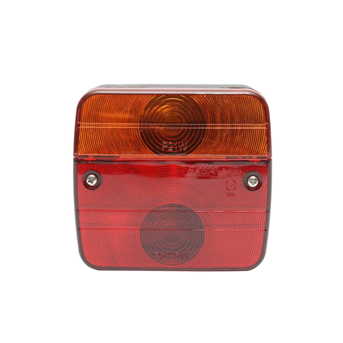 Luce freno posteriore sinistra/destra rimorchio/camion con illuminazione targa 105x97x49mm