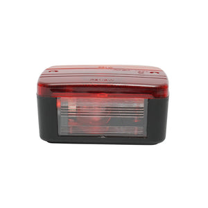 Luce freno posteriore sinistra/destra rimorchio/camion con illuminazione targa 105x97x49mm