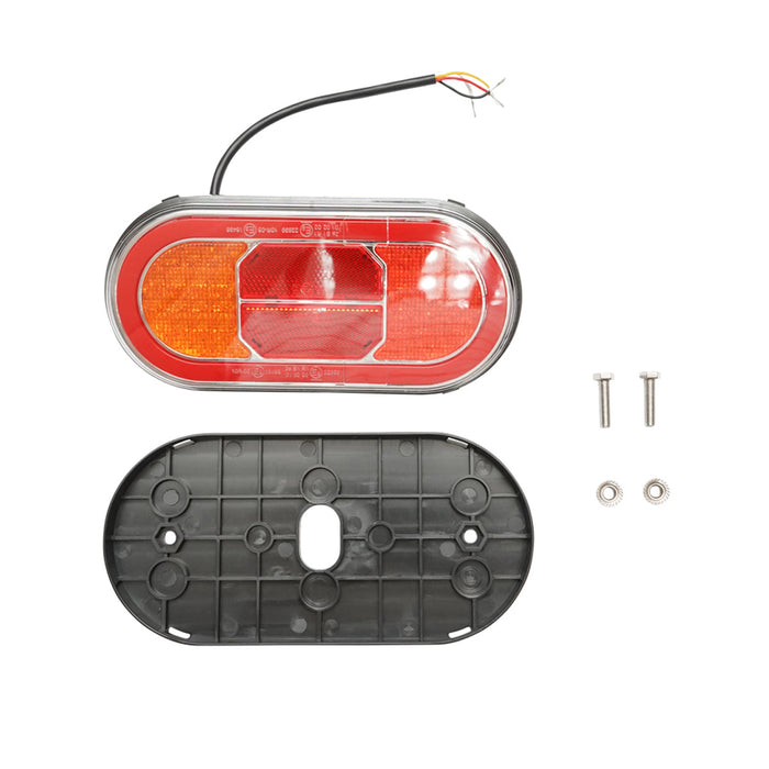 Luce stop posteriore a LED 12-24V, 210x110x30mm Breckner Germany