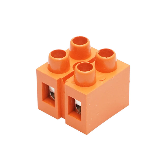 Morsettiera 36A 600V, 2 poli 0,5-6mm Leader