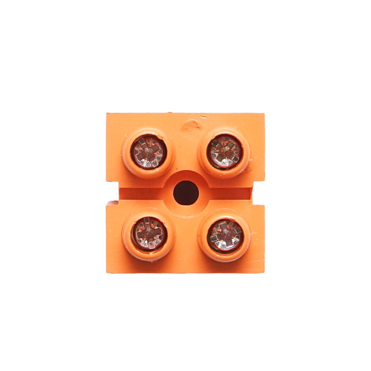 Morsettiera 36A 600V, 2 poli 0,5-6mm Leader