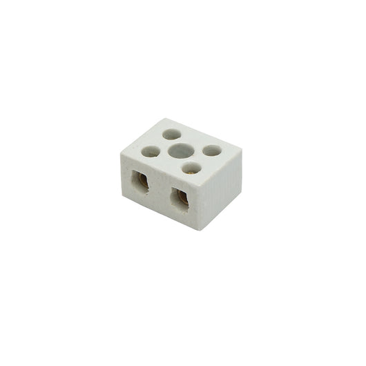 Morsettiera in ceramica 30A, 2 poli 0,5-6mm Leader
