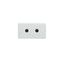 Morsettiera in ceramica 30A, 3 poli 0,5-6mm Leader