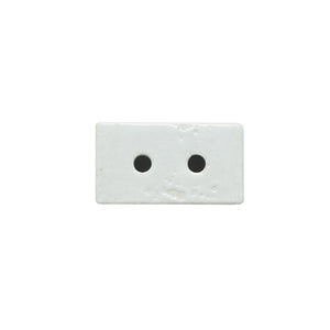 Morsettiera in ceramica 30A, 3 poli 0,5-6mm Leader