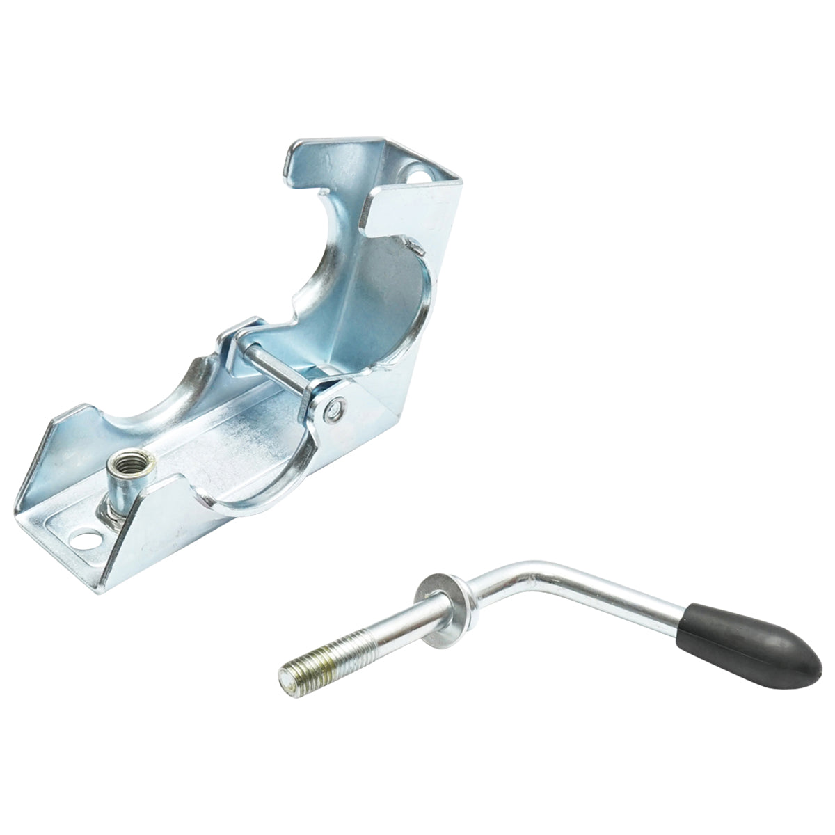 Morsetto di supporto per ruota di supporto del rimorchio, asta esterna 48 mm