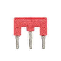 Ponte di collegamento a 3 vie, 32A 450V per guida DIN Leader