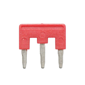 Ponte di collegamento a 3 vie, 32A 450V per guida DIN Leader