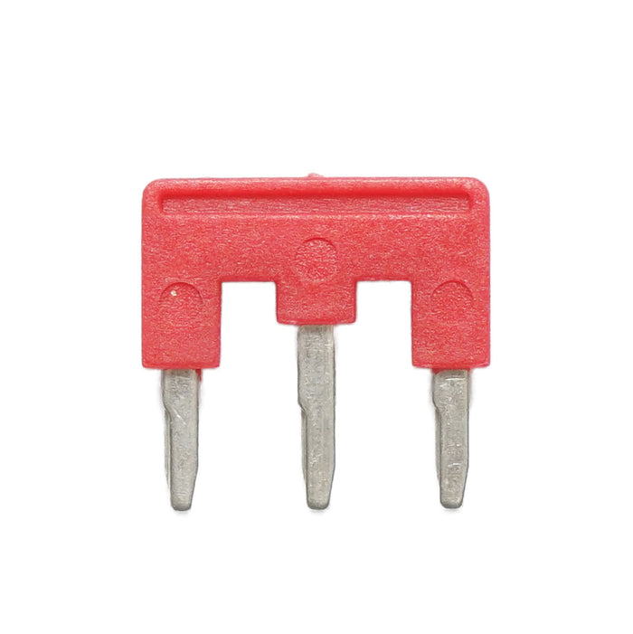 Ponte di collegamento a 3 vie, 32A 450V per guida DIN Leader