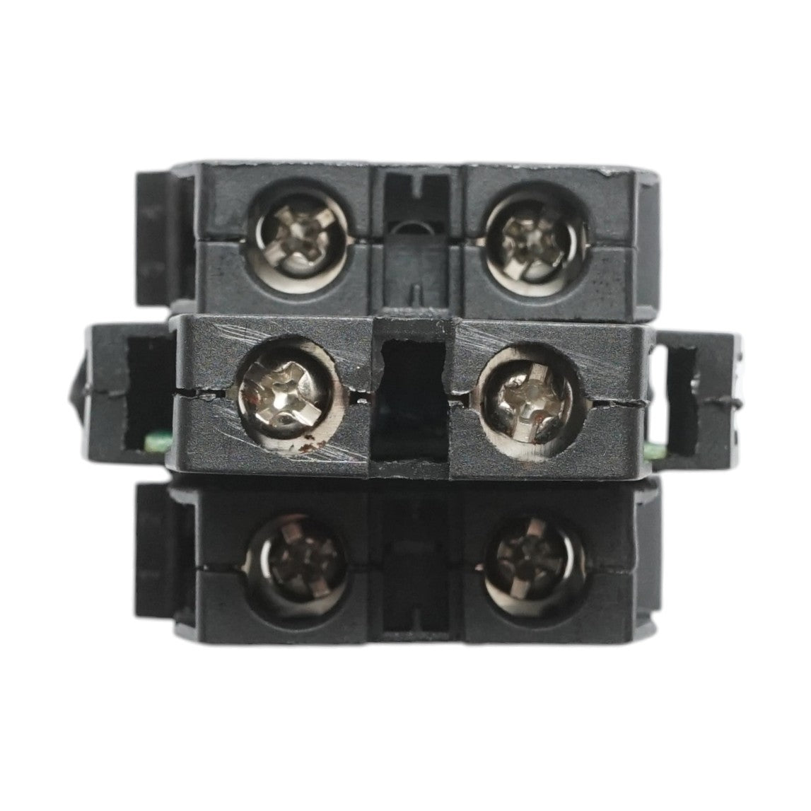 Pulsante luminoso convesso 24V AC/DC LED verde con ritorno 1NO+1NC, 10A/600V AC, 1A/250V DC LA42 Breckner Germany