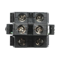 Pulsante luminoso convesso 24V AC/DC LED verde con ritorno 1NO+1NC, 10A/600V AC, 1A/250V DC LA42 Breckner Germany