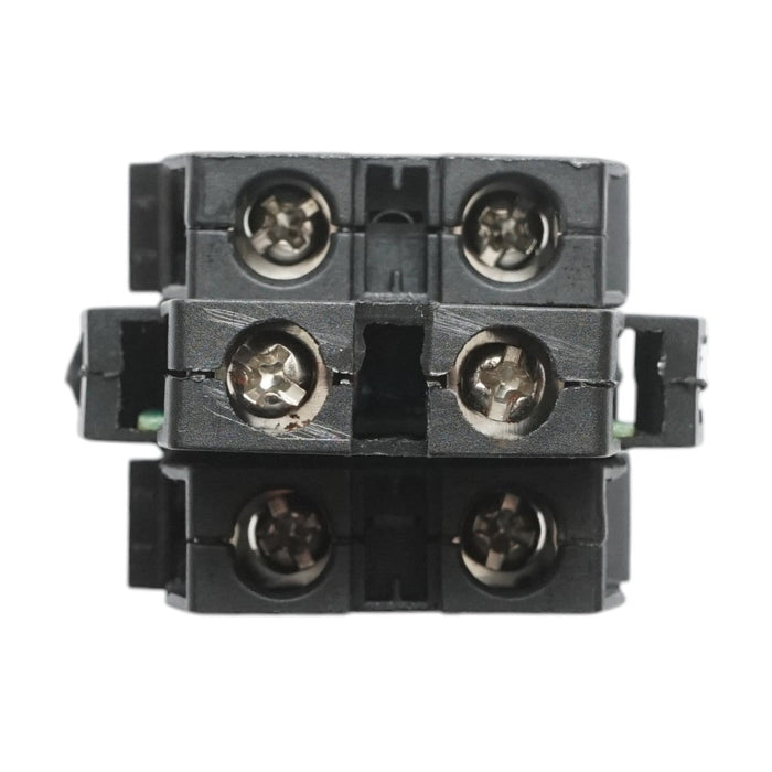 Pulsante luminoso convesso 24V AC/DC LED verde con ritorno 1NO+1NC, 10A/600V AC, 1A/250V DC LA42 Breckner Germany